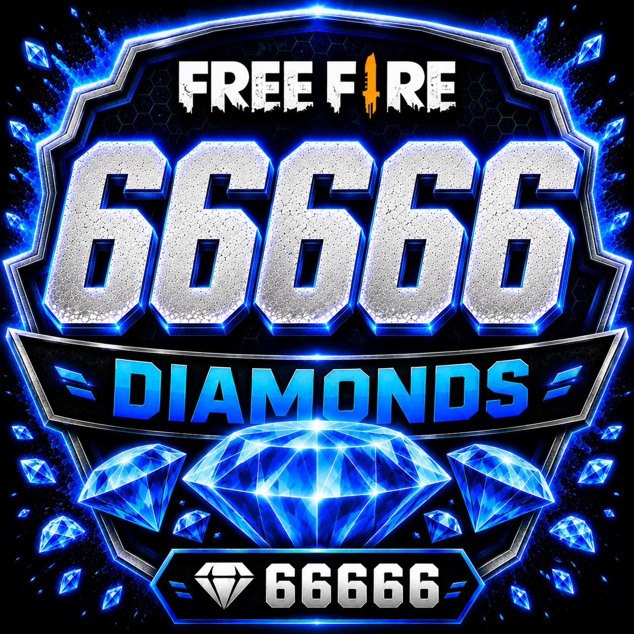 66666 Diamonds